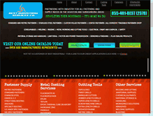 Tablet Screenshot of bestindustrialservices.net